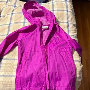 Columbia Fuchsia Hooded Jacket